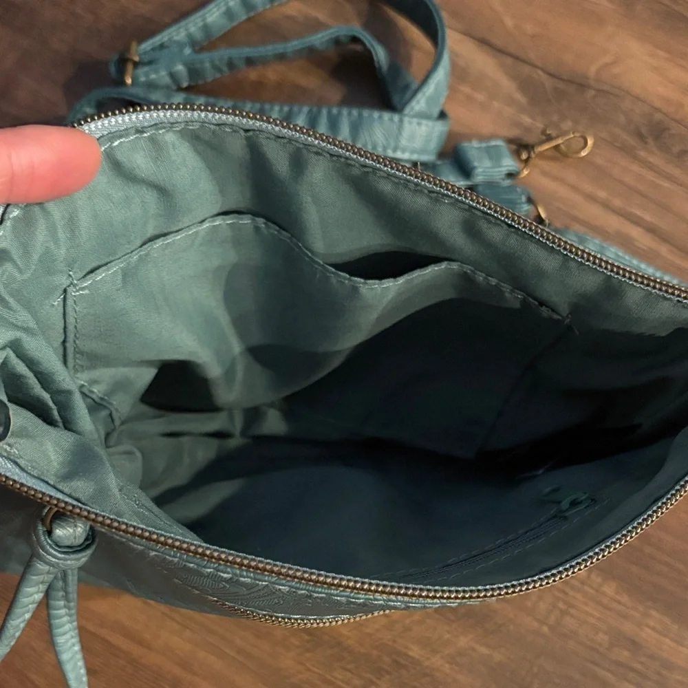 Stone & Co. Teal Crossbody Bag